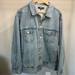 Missguided Oversized Denim Jacket